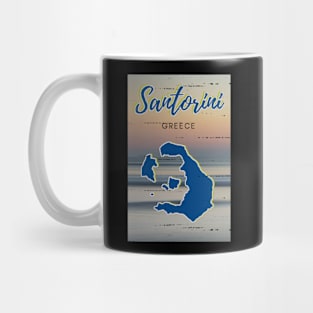 Santorini Greece Mug